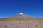 A belíssima paisagem altiplânica no caminho entre a Laguna Colorada e o Salar de Uyuni, na Bolívia